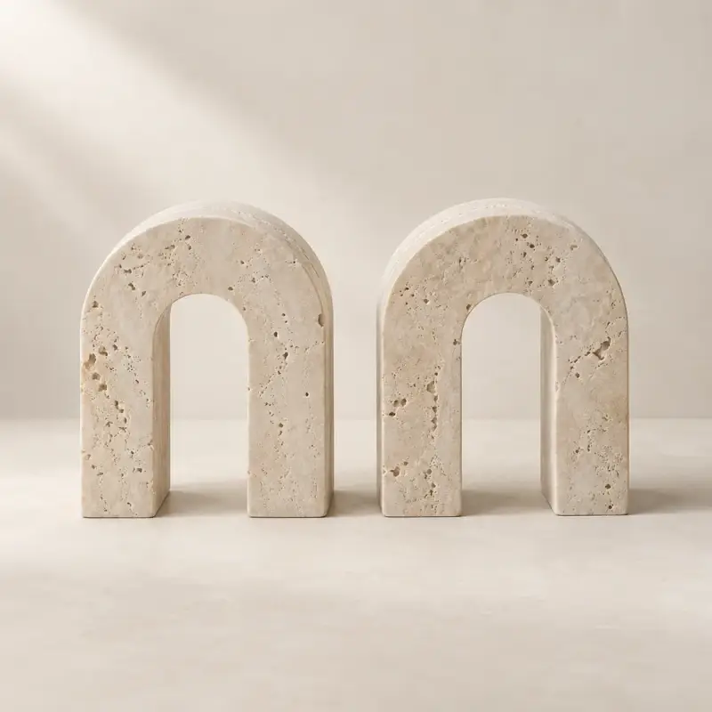 Stone Arch Bookends