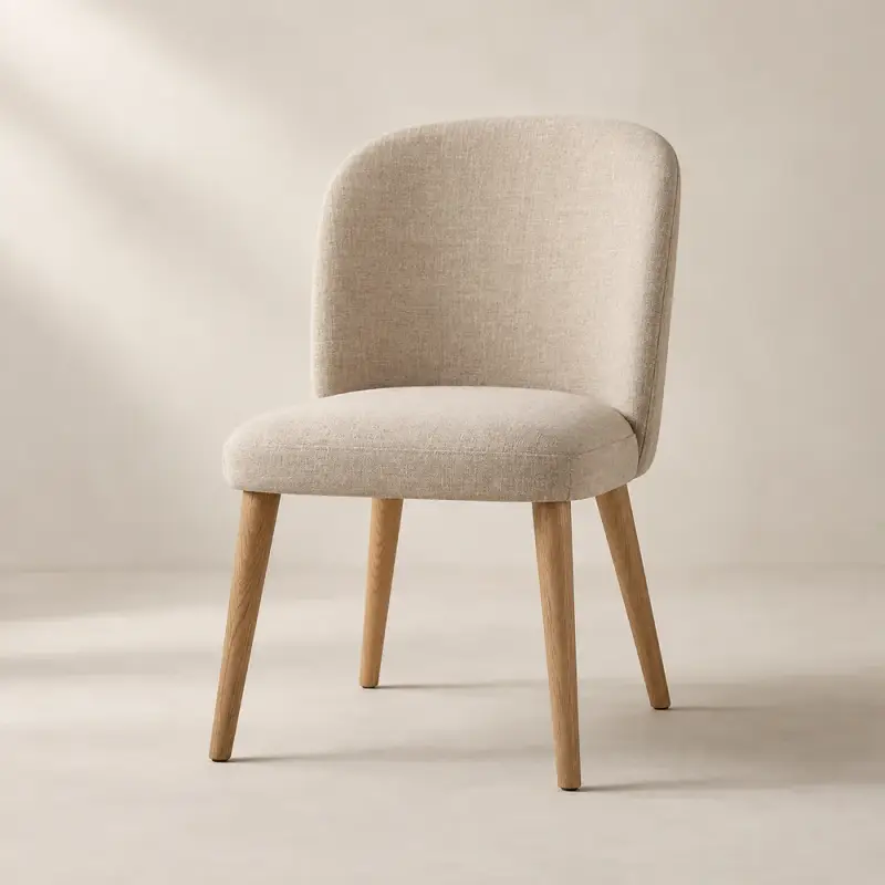 Linen Dining Chair