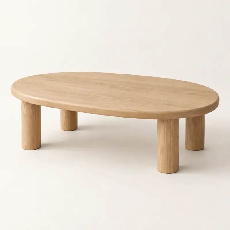Oval Coffee Table