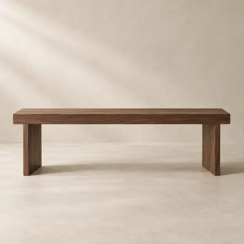 Walnut Entry Bench
