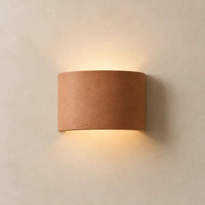 Terracotta Wall Light