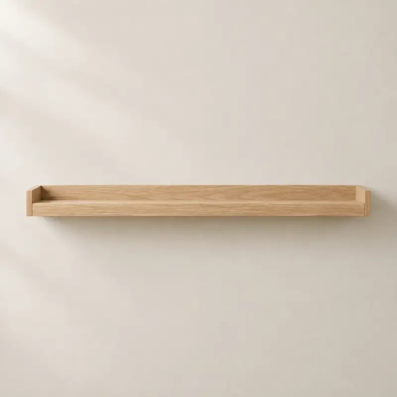 Oak Wall Shelf
