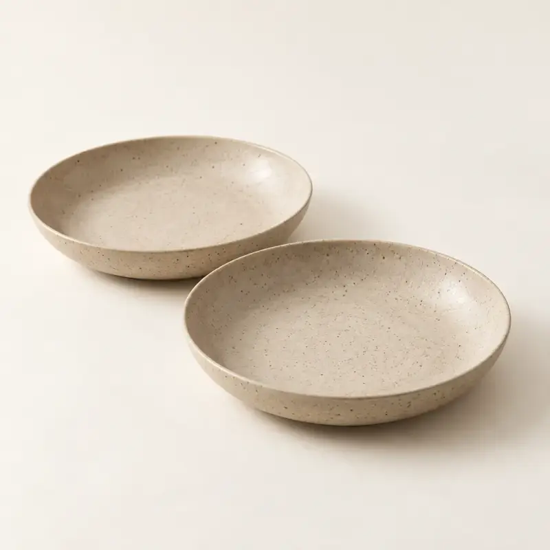 Stoneware Pasta Bowl Set
